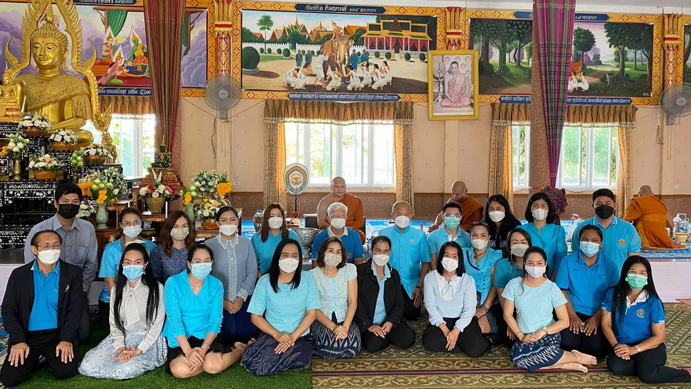 เทศบาลนครขอนแก่น จัดพิธีทำบุญและฟังเทศน์เฉลิมพระเกียรติบารมีใน “อุภินนมัตถจรกถา” เฉลิมพระธรรมบารมีสมเด็จพระนางเจ้าสิริกิติ์ พระบรมราชินีนาถ พระบรมราชชนนีพันปีหลวง